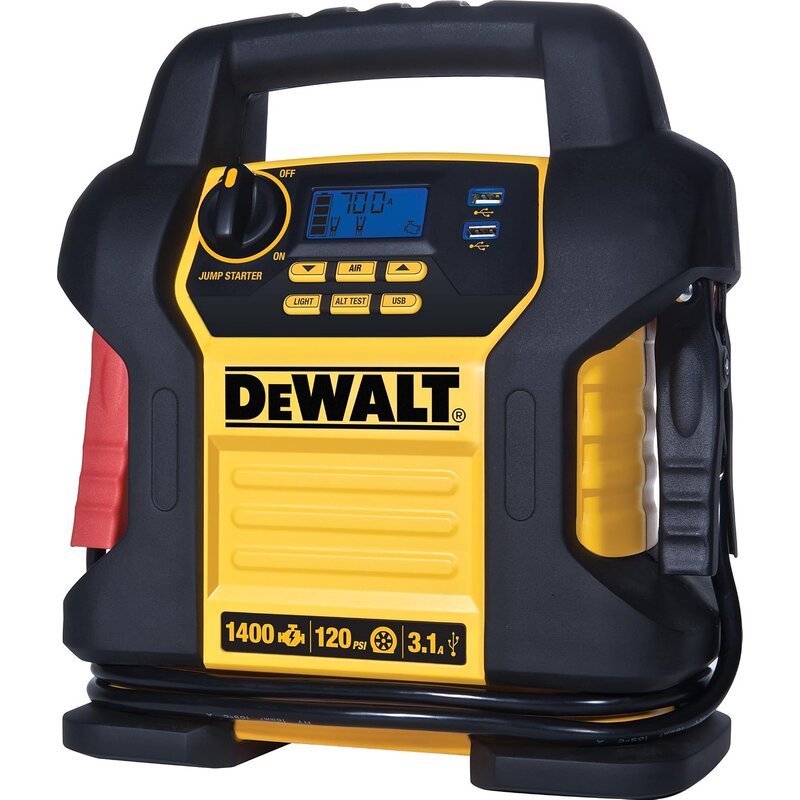 DEWALT DXAEJ14 Digital Portable Power Station Jump Starter
