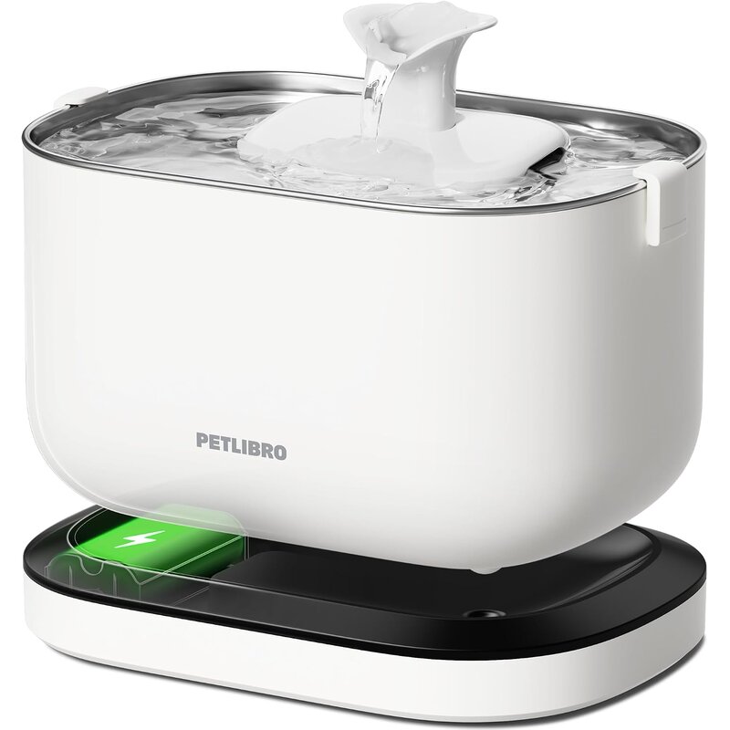 PETLIBRO Dockstream Cordless Cat Water Fountain, 2.5L