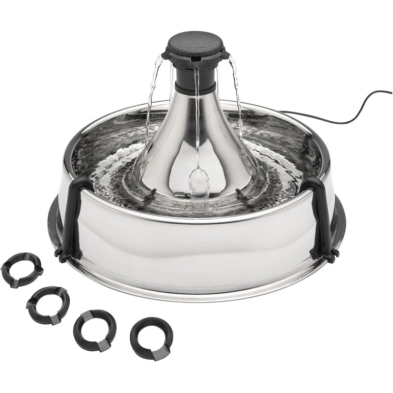 PetSafe Drinkwell 360 Stainless Steel Pet Fountain