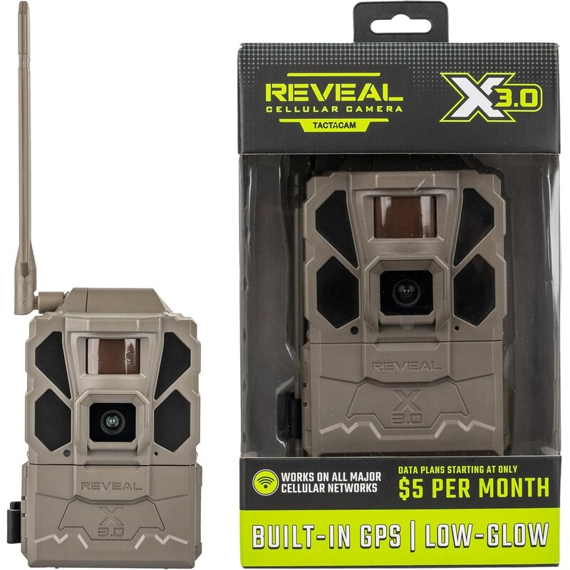 TACTACAM Reveal X Gen 3.0 Cellular Trail Camera