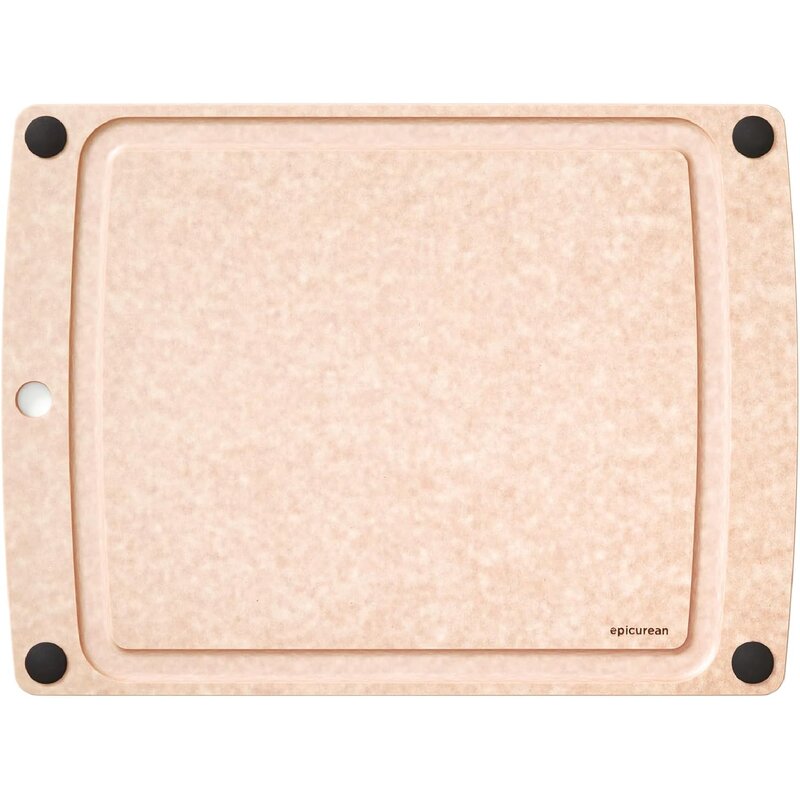 Epicurean All-In-One Cutting Board with Non-Slip Feet and Juice Groove, 17.5 x 13 in