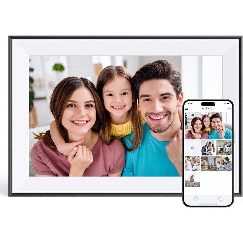 Dragon Touch 10.1-inch WiFi Touch Screen Digital Picture Frame