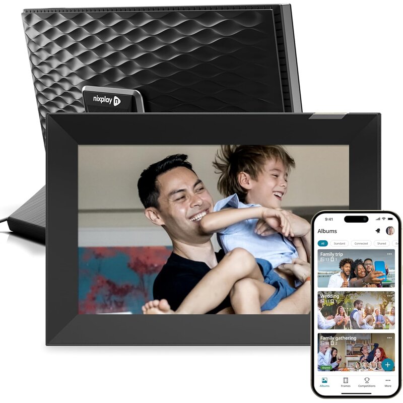 Nixplay 10.1-inch Touch Screen Wi-Fi Digital Picture Frame