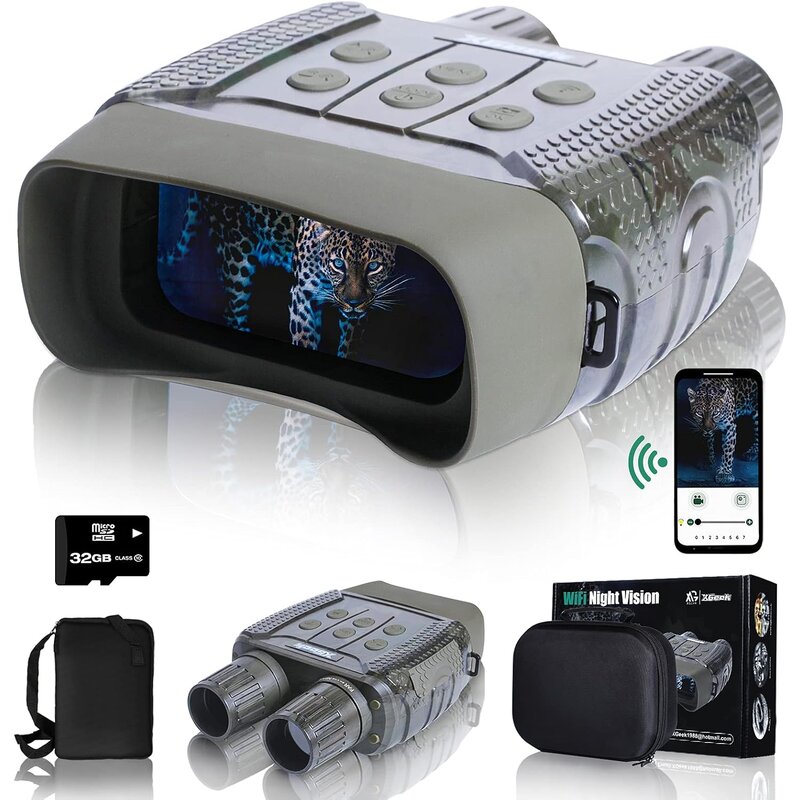 XGeek WiFi Night Vision Digital Goggles Binoculars