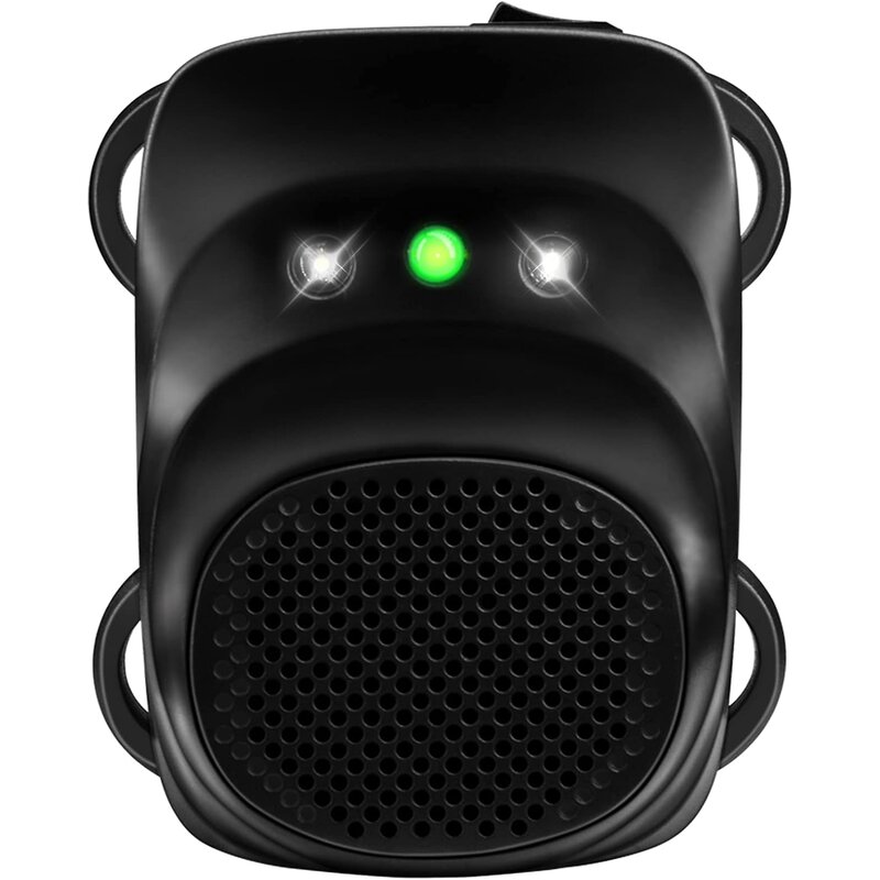 Loraffe 12V/24V ultrasonic under-hood rodent repellent with LED strobes