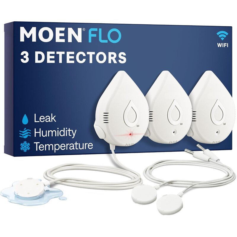 Moen Flo Smart Water Detector 920-005 (3-Pack)
